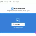 Cara Mengubah PDF Ke Word Di HP & Laptop Tanpa Aplikasi