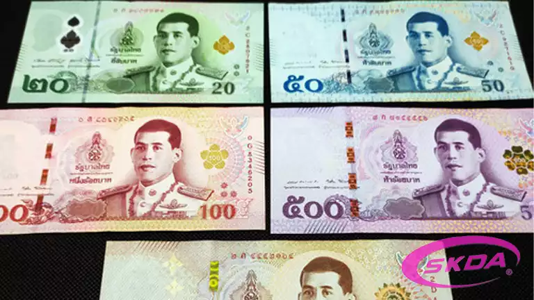 Gambaran Untuk Pecahan Uang Baht Mata Ung Thailand