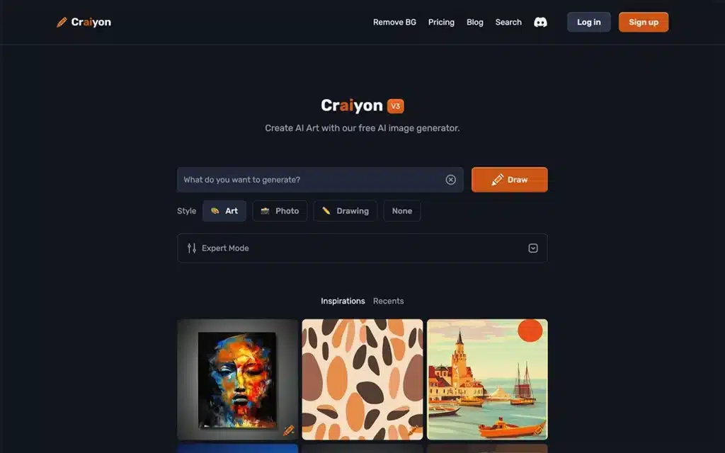 Website Pembuat Gambar AI - Craiyon