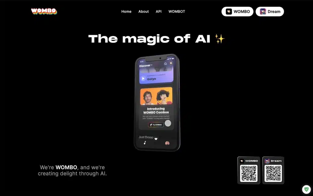 Website Pembuat Gambar AI - Dream by WOMBO